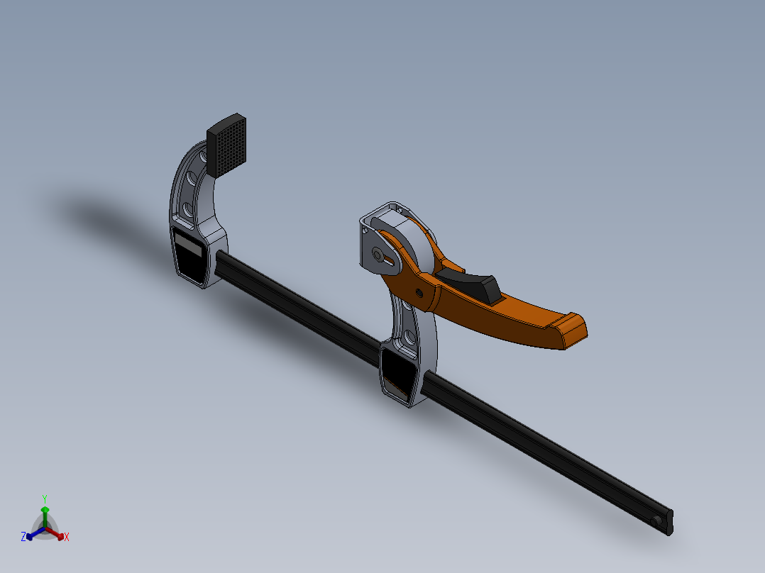 solidworks <span style='color: red'>约</span>根森- 12英寸齿钳组装