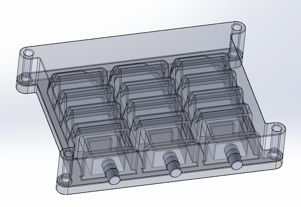 由气压驱动的软机器人模块气动爪