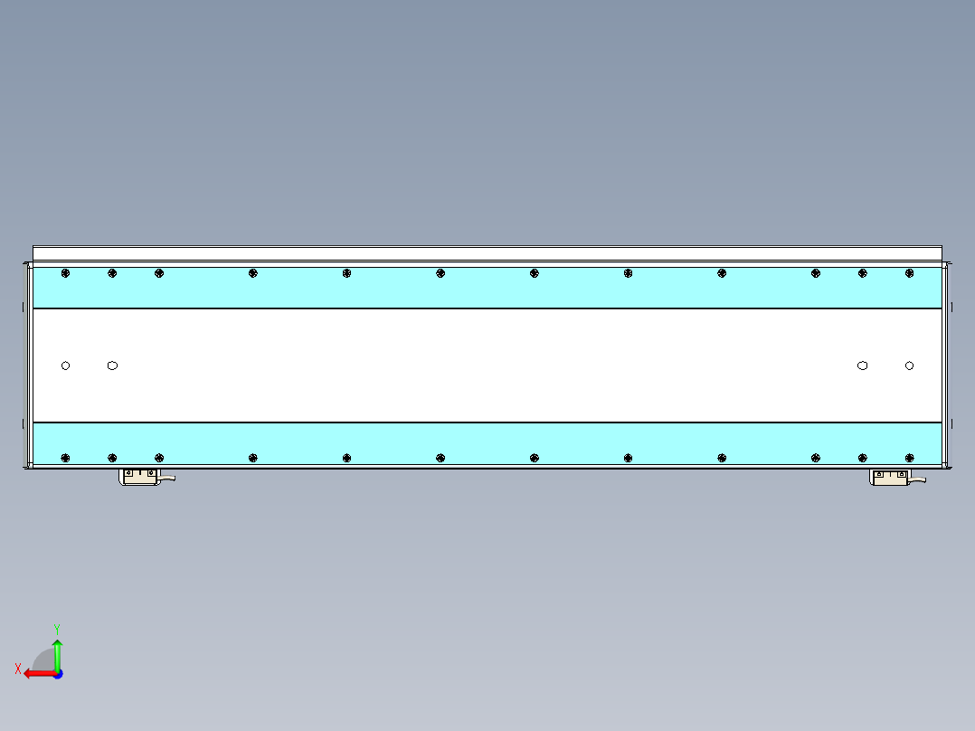 威洛博LC系列3d模型模组2LC22H1Y-S600后视图