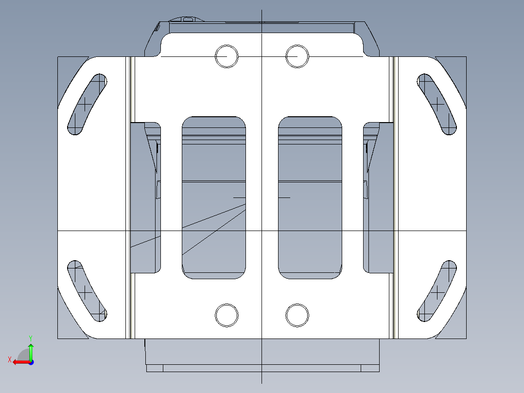 基恩士OP-86937_kc图纸模型后视图