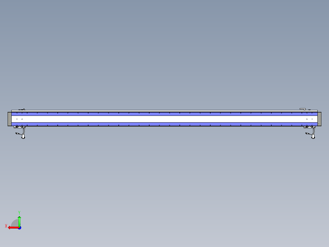威洛博VL系列3d模型模组2VL14S1Y-S2700后视图