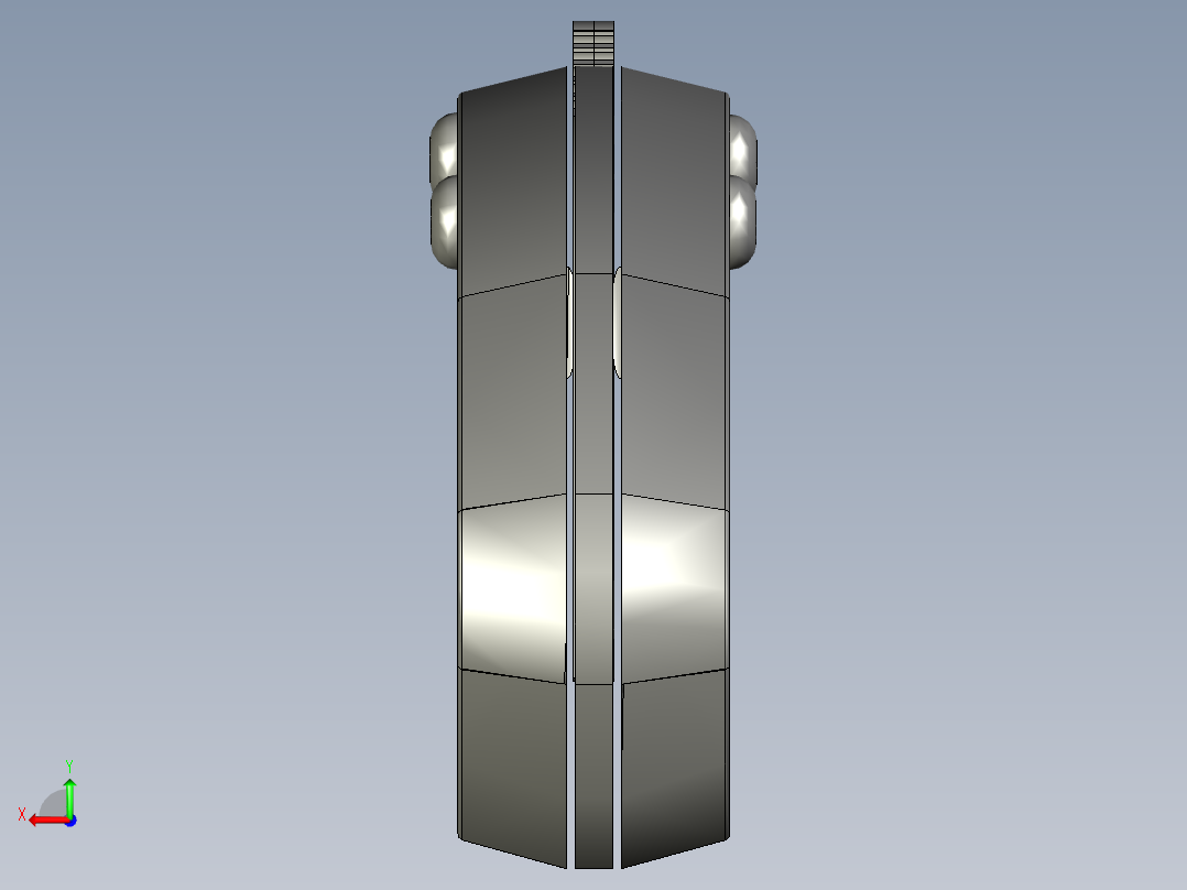 Spyderco 折叠刀后视图