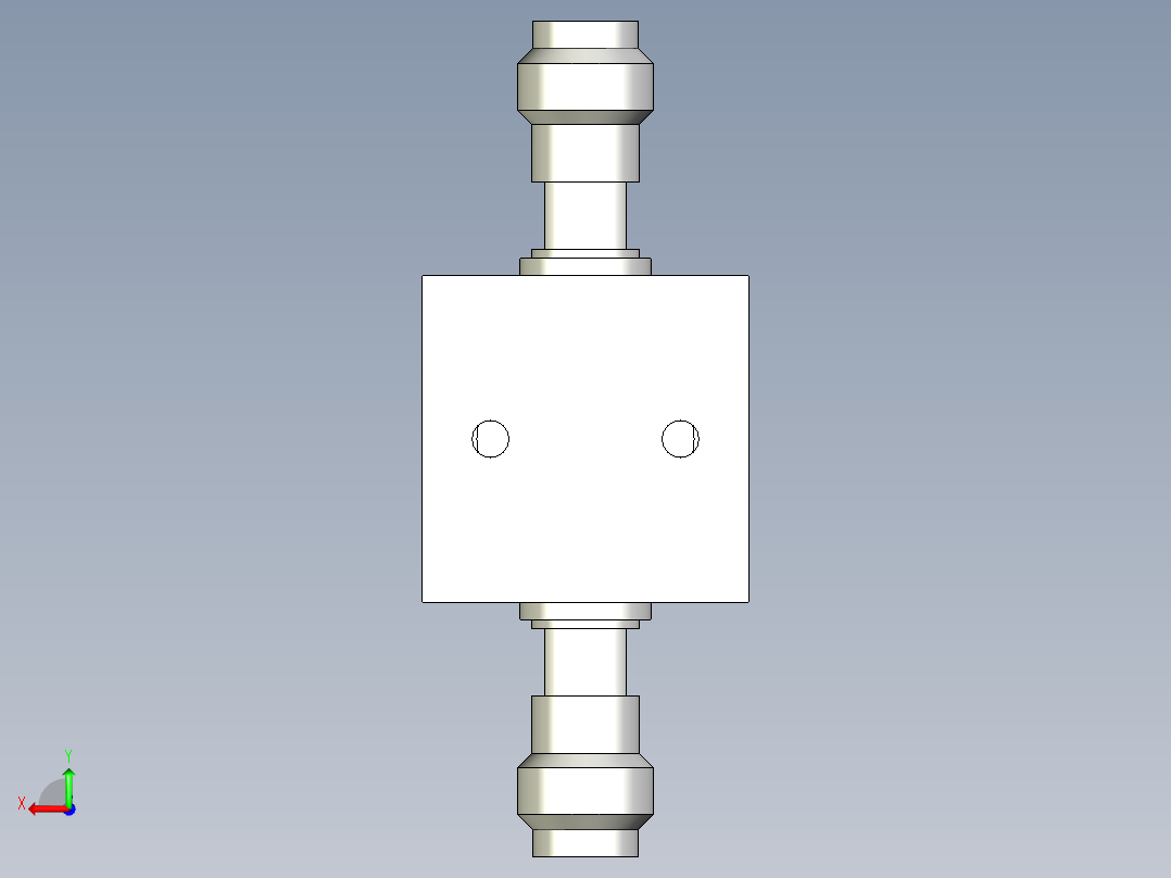 微型阀-微型液体阀-微小型分配阀系列图纸后视图