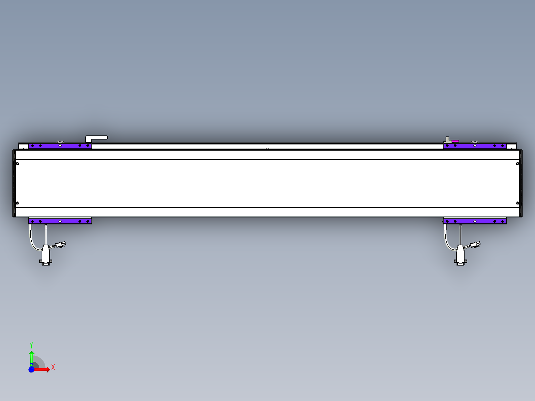 威洛博VL系列直线电机模组-2VL17E2-S850前视图
