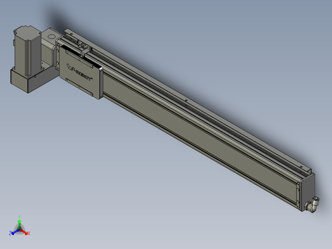 威洛博VBC10-S700-BLU-P40正等轴测图