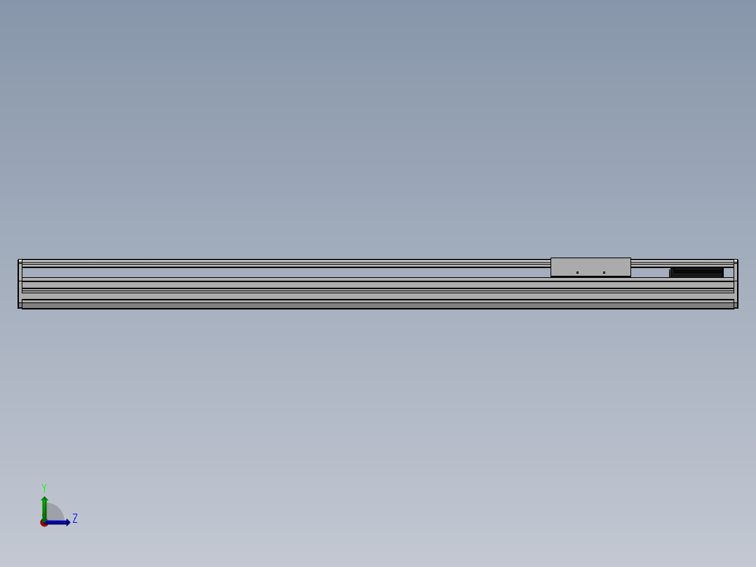 精密模组MY170-T10-950L-M-P75B-C4-C左视图