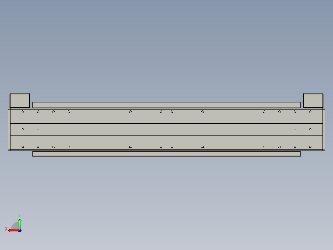 威洛博双电机滑台-VBF14S2-L50-S450-BU-P40-C6后视图