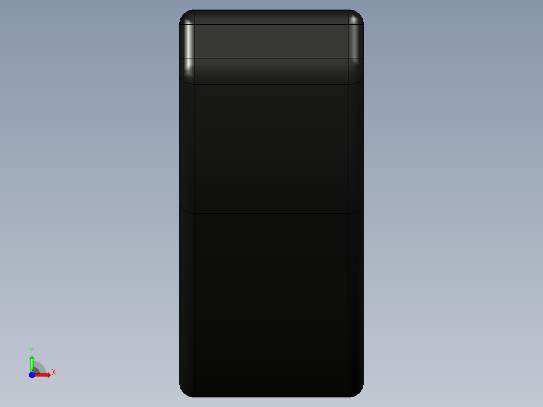 型材-40X160 MULTI PURPOSE BRACKET CAP 3842529009前视图