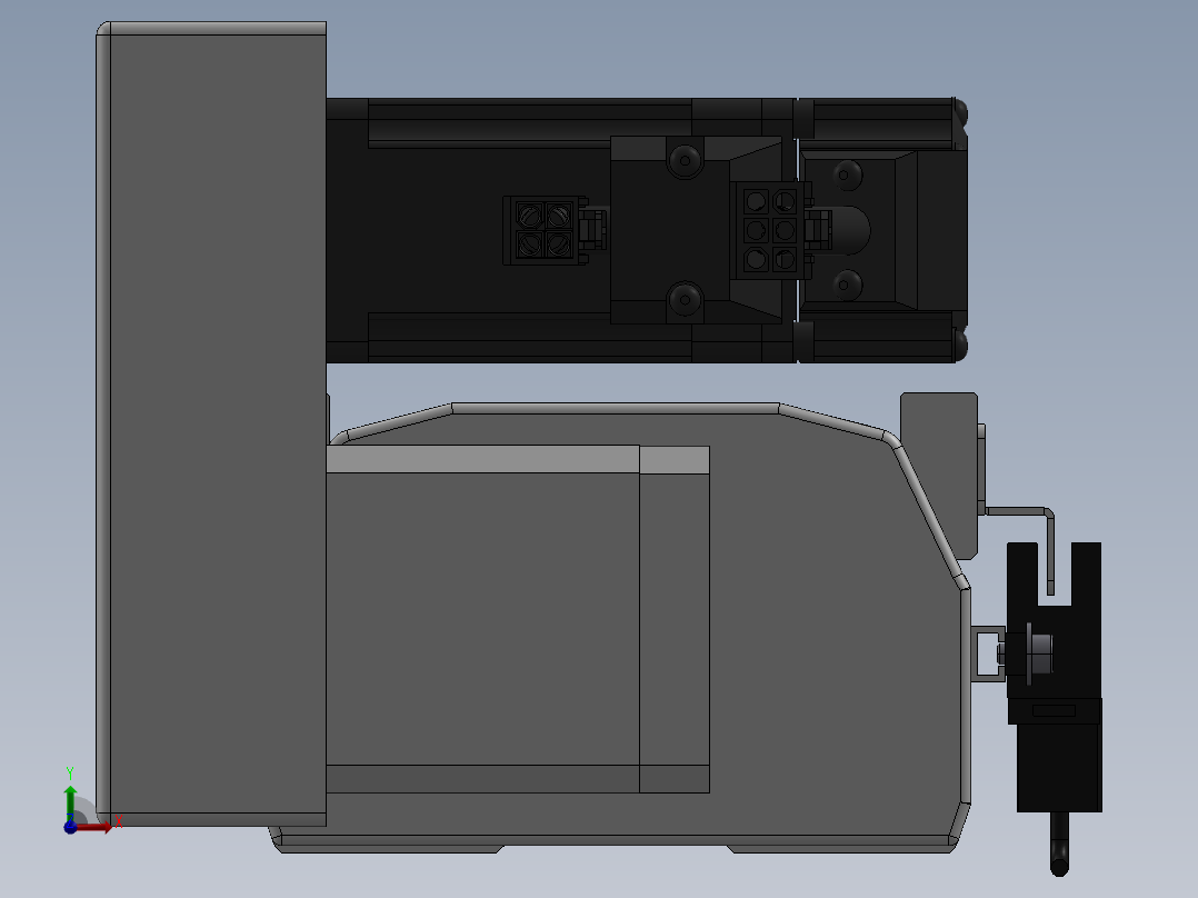 精密模组MT100-L78-100-LU-M10-C4前视图
