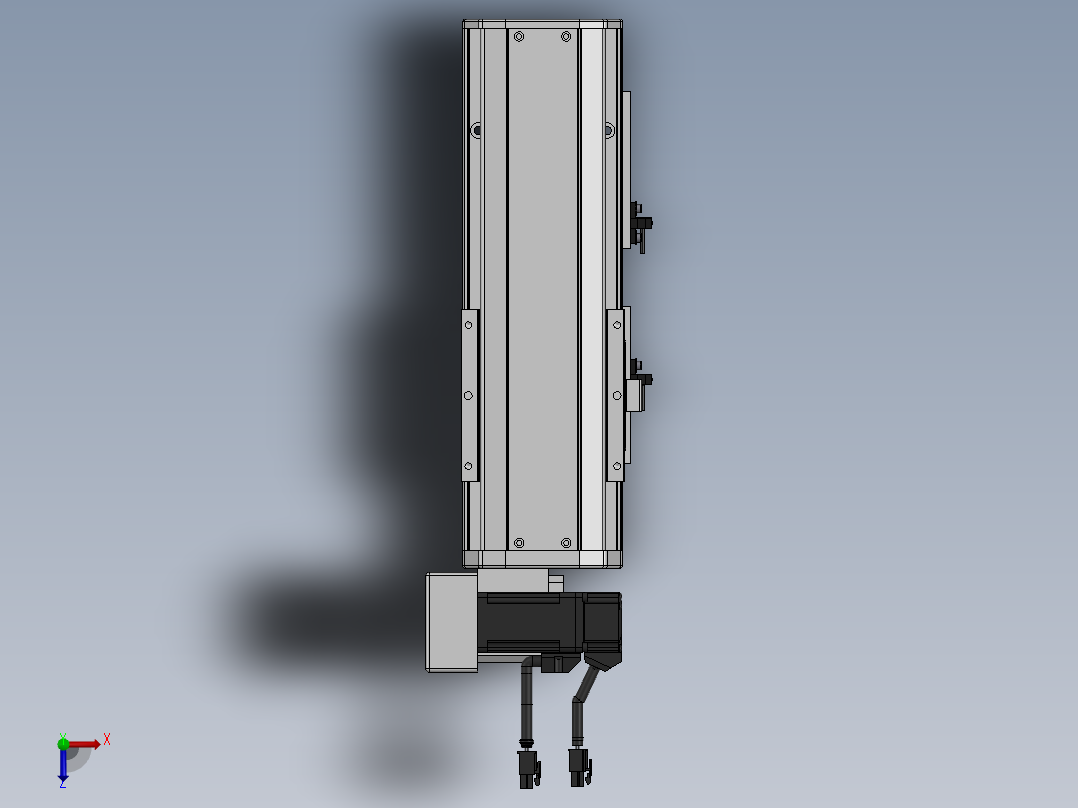 精密模组MT100-L78-100-LU-M10-C4俯视图