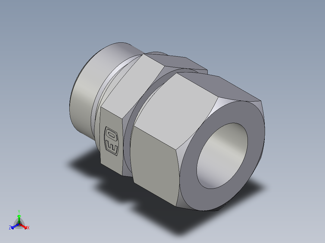 卡套式工业通用硬管接头EO_Male_Stud_connector_GE30ZSRED71