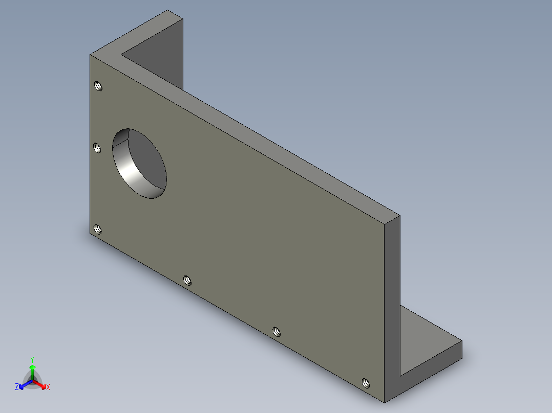 刀架溜板机械加工工艺规程（cad+pro+说明书）正等轴测图
