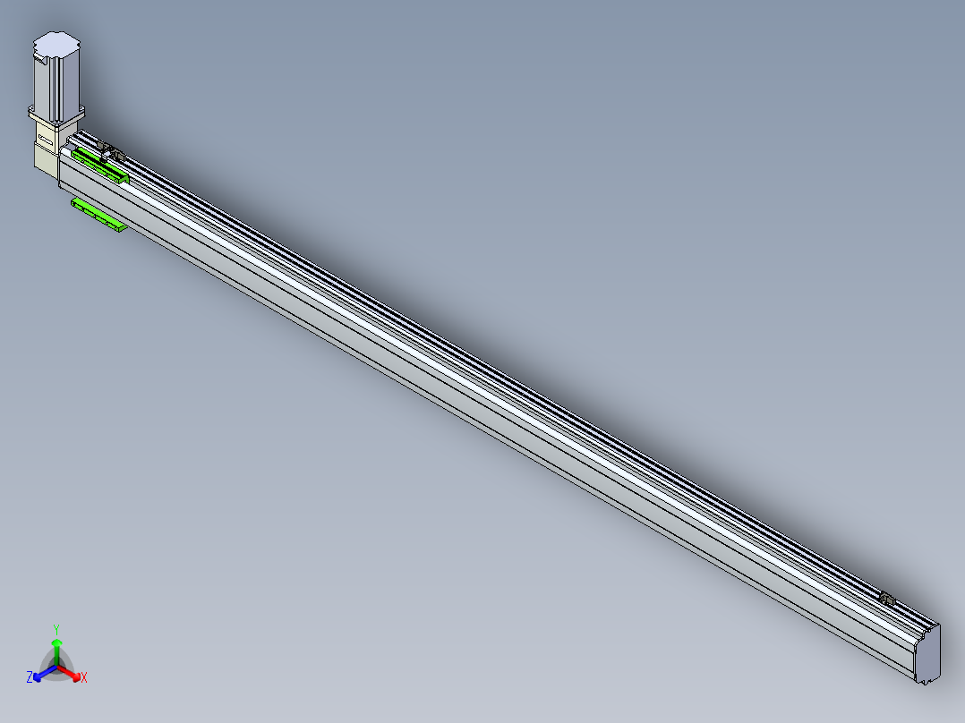 同步带滑台-半封闭B13-L90-S2250-R-Z86-D3