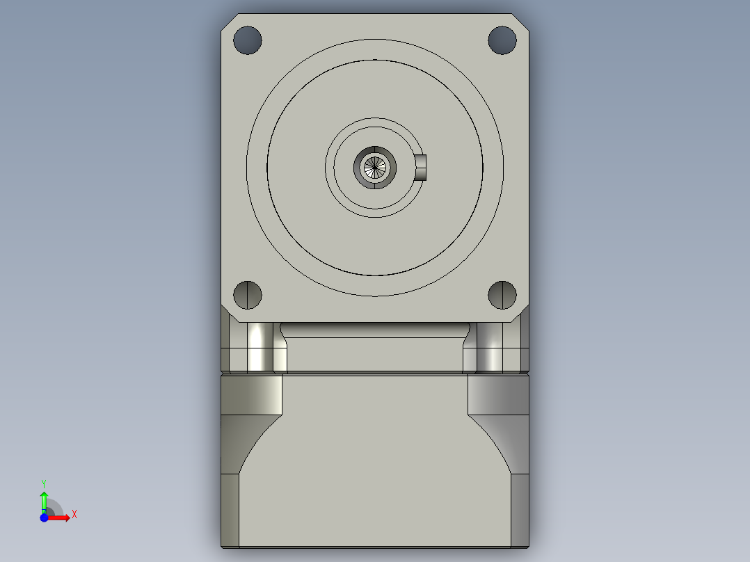 斜齿ZPGH060-L1 14-50-70-M4.STEP前视图