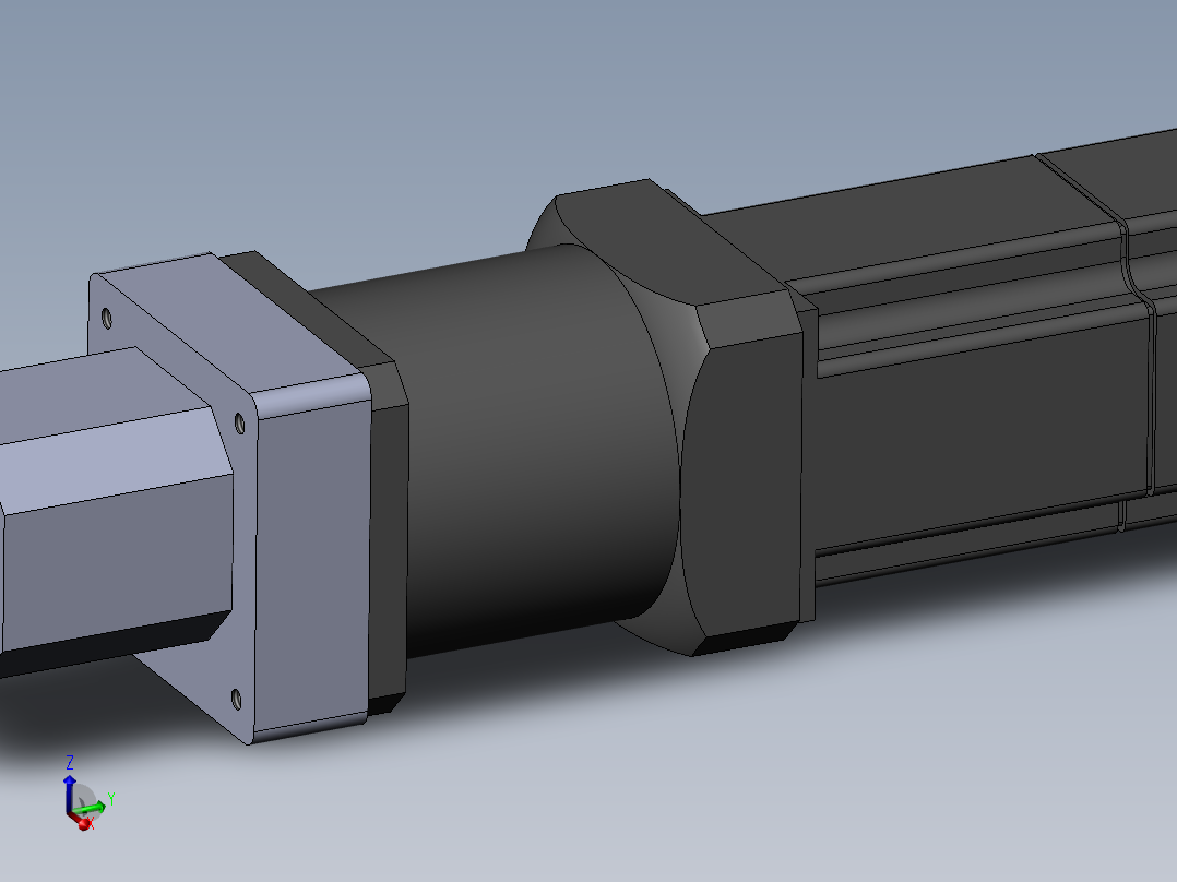 64-TB-(750w电机+联轴器+减速机+64马达法兰盘+64TB马达座)