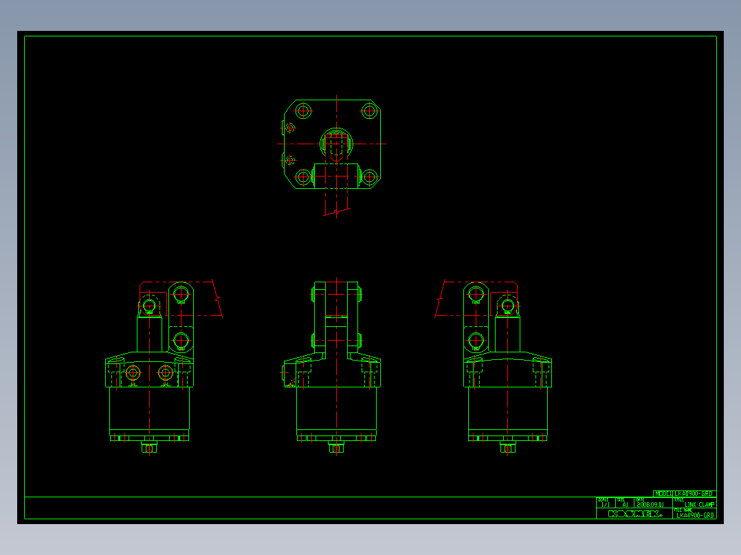 KOSMEKLKA0900-GRD多系列多零件图纸模型