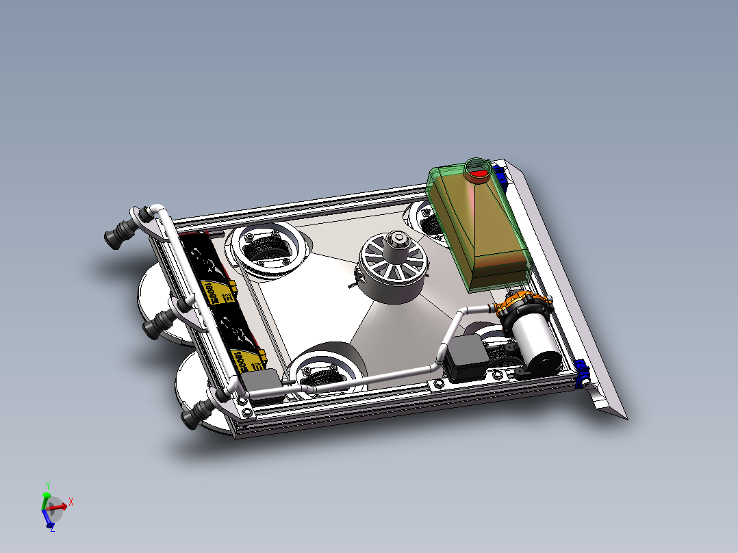 负压吸附式擦玻璃<span style='color: red'>机器人</span>