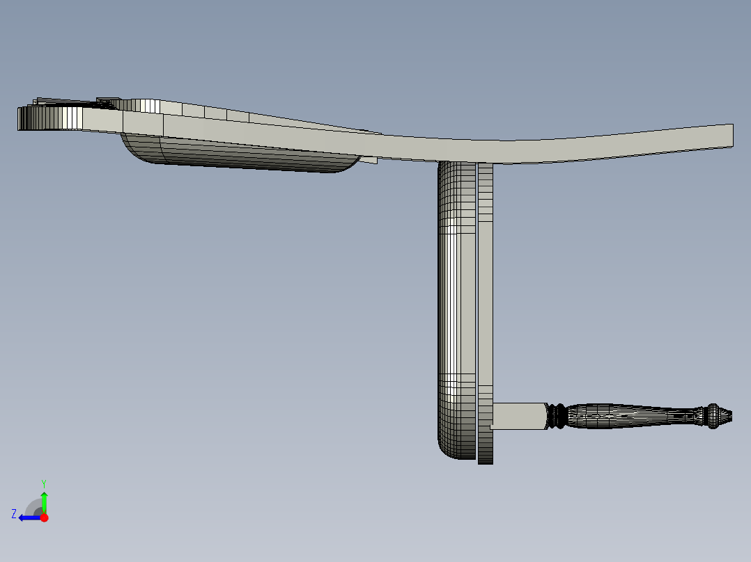 chair-nelita-木椅子右视图