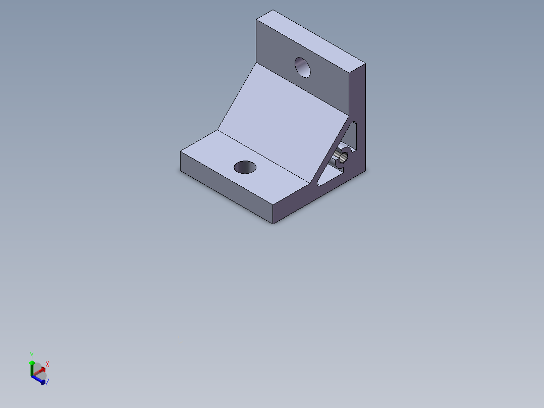 铝型材及其附件3.31.50.45.60.M5.SLDPRT正等轴测图
