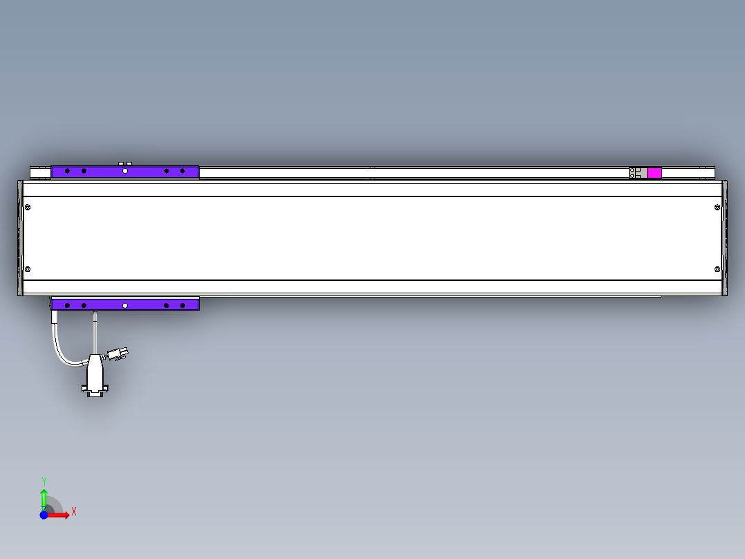 威洛博VL系列3d模型模组VL14S2Y-S600前视图