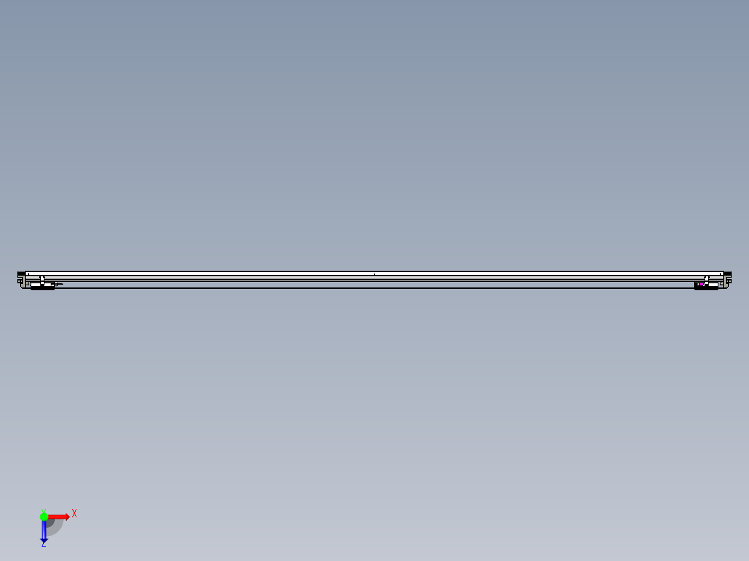 威洛博VL系列3d模型模组2VL14S1Y-S2950俯视图