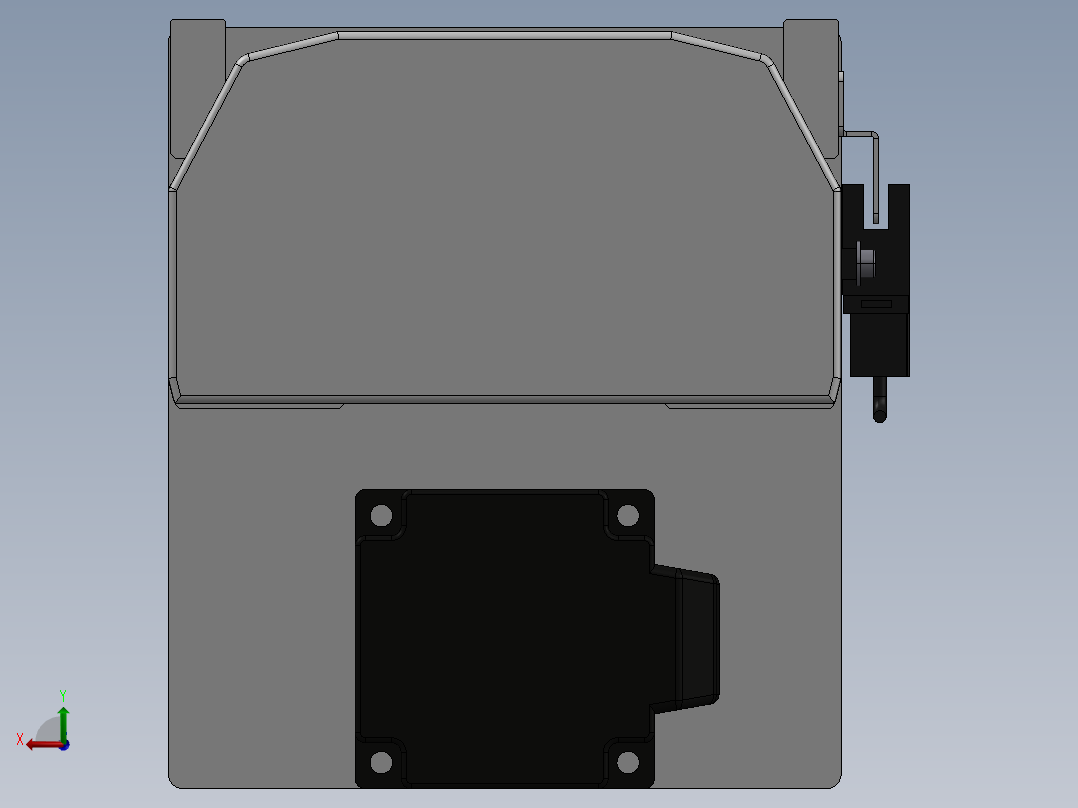 精密模组MY140-T10-400L-BM-P40B-C4-C后视图