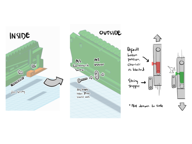 3D打印模型 - 弩1