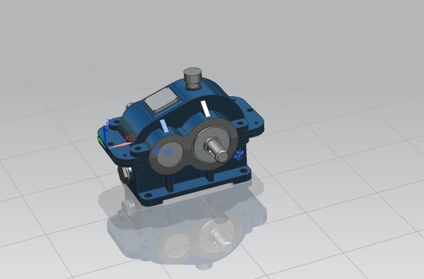 一级减速器UG模型、二维图纸和设计说明书