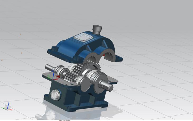 一级减速器UG模型、二维图纸和设计说明书