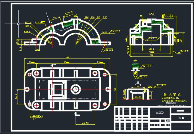 一级减速器UG模型、二维图纸和设计说明书
