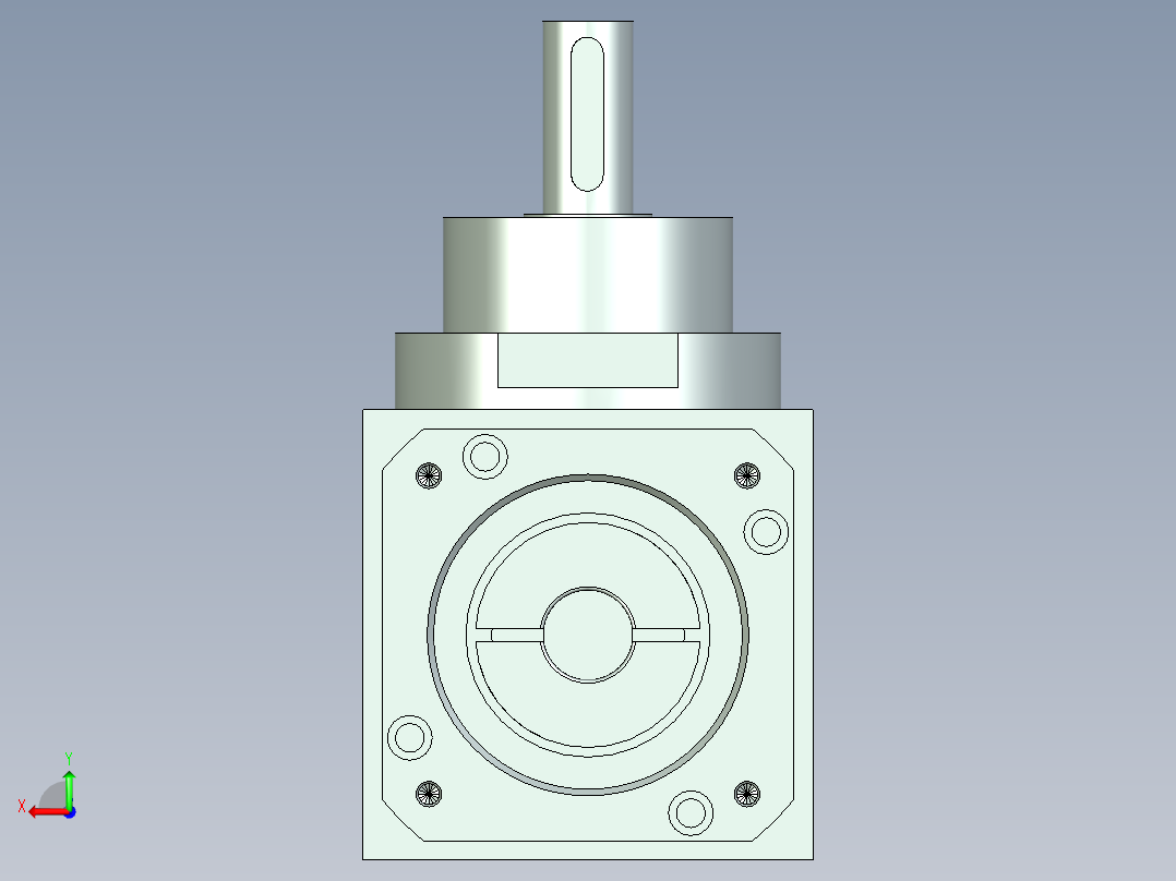 换向器PW70垂直输出-1 14-50-70-M4.stp后视图