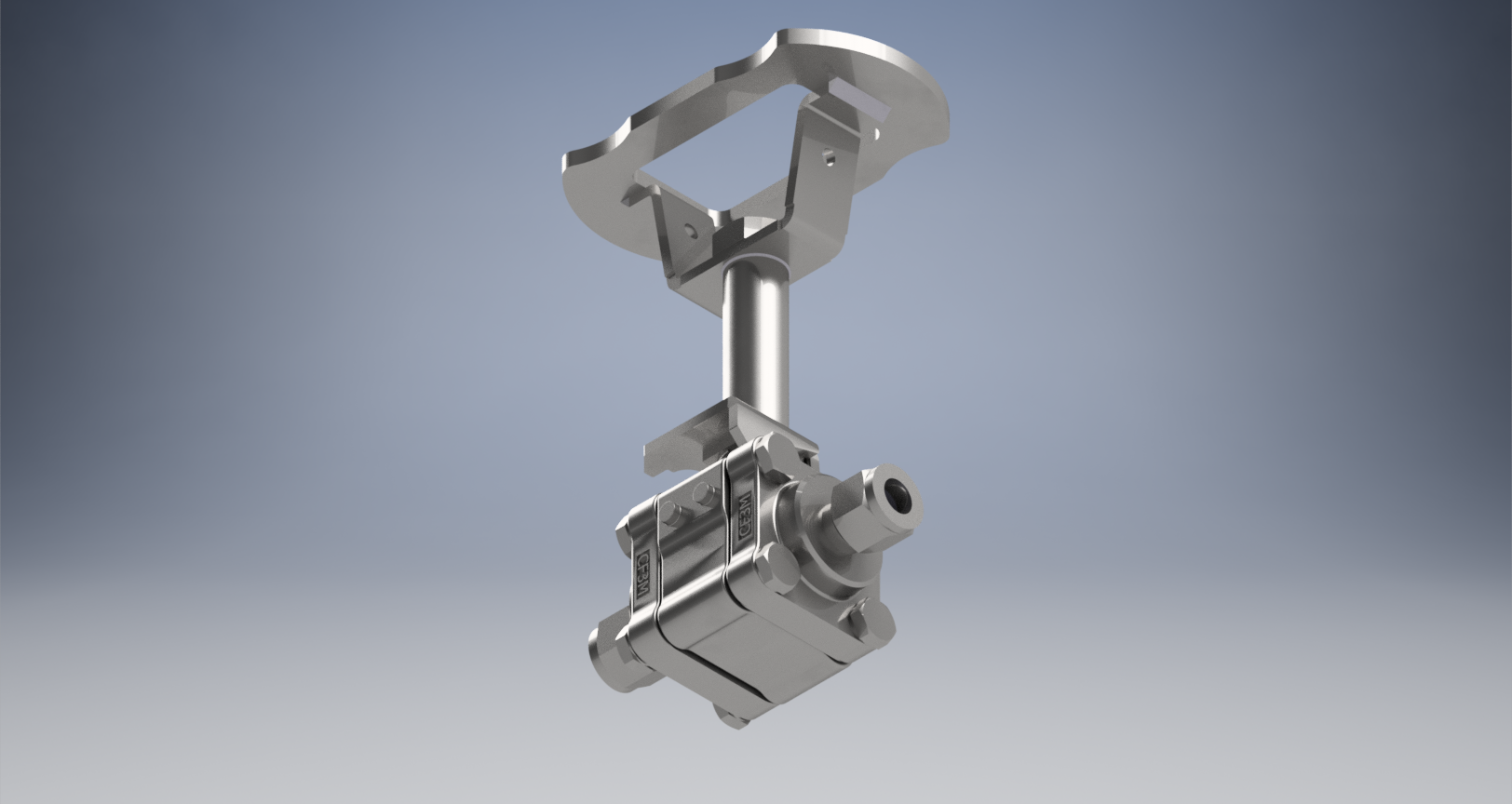 不锈钢三件式60系列热服务球阀，合金X-750阀座，3-8英寸