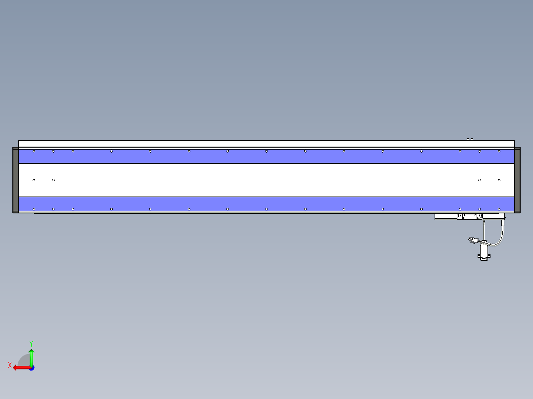威洛博VL系列3d模型模组VL17E2Y-S1050后视图
