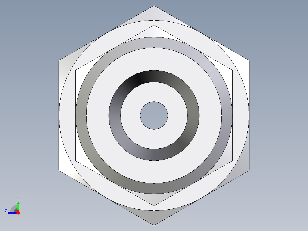 卡套式工业通用硬管接头EO_Distance_piece_adapter_DA06SOMDCF右视图