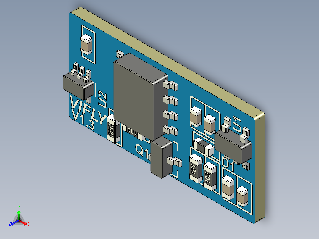 凸轮切换器 V1.3正等轴测图