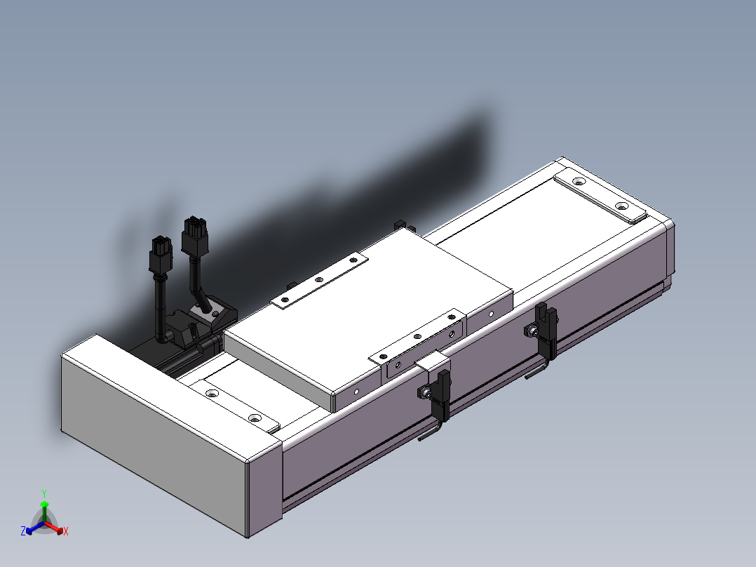 精密模组MC100-L05-100-BR-M10-C4正等轴测图