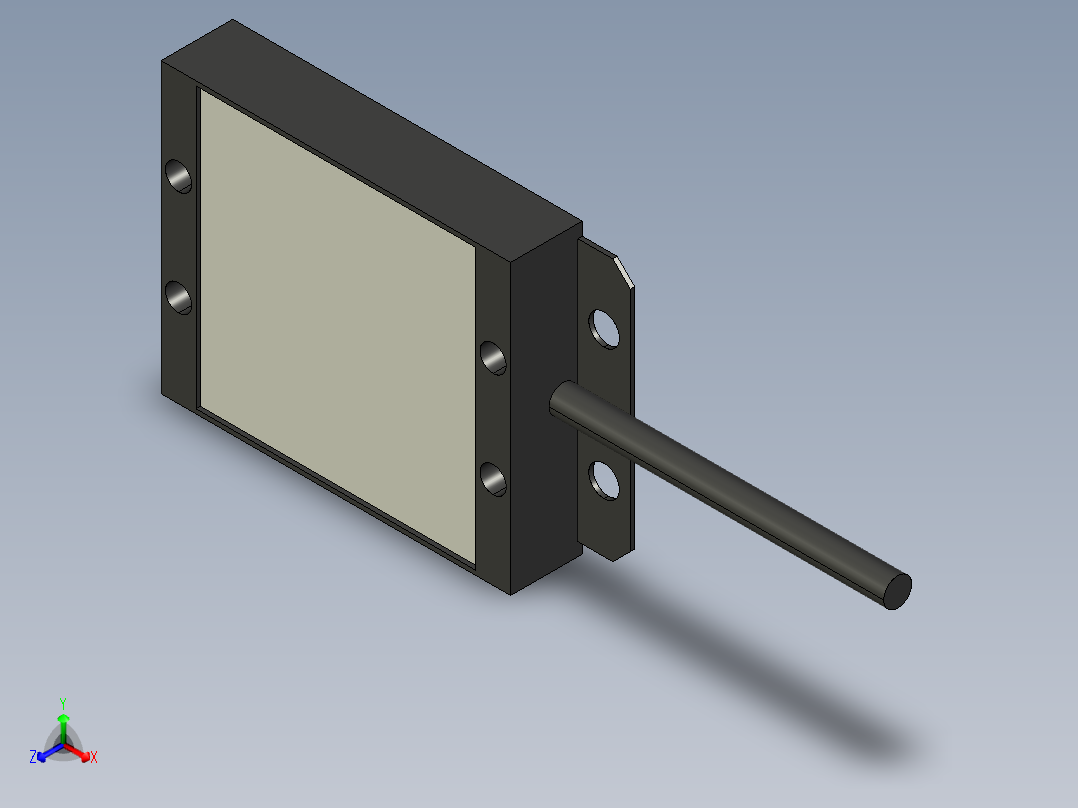 基恩士CA-DSR2_kc图纸模型