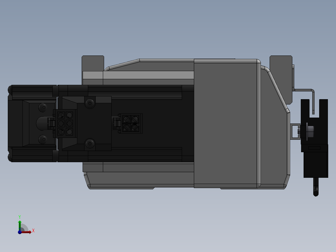 精密模组MT100-L78-2500-R-M10-C4前视图