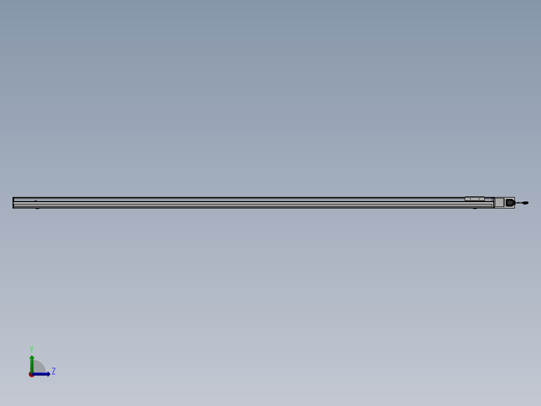 精密模组MT100-L78-2500-R-M10-C4左视图