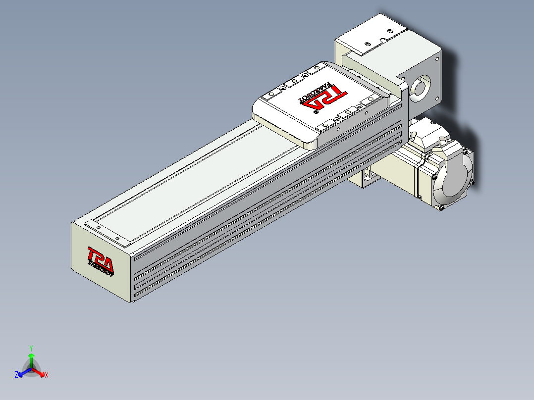 同步带全封闭直线模组TPA-HCB-85D-90-L200-RP-Y-P20-N3