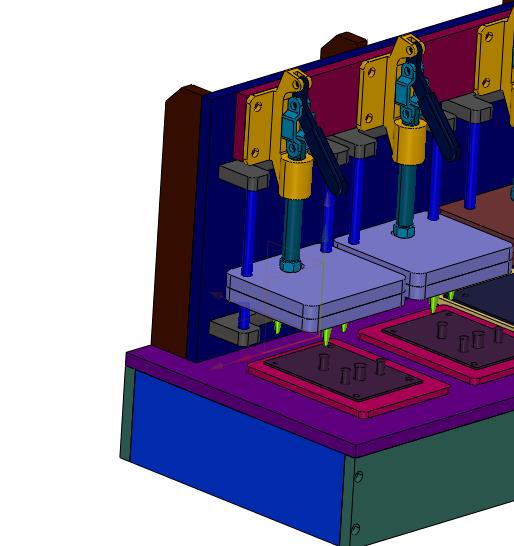 电路板测试实验架台