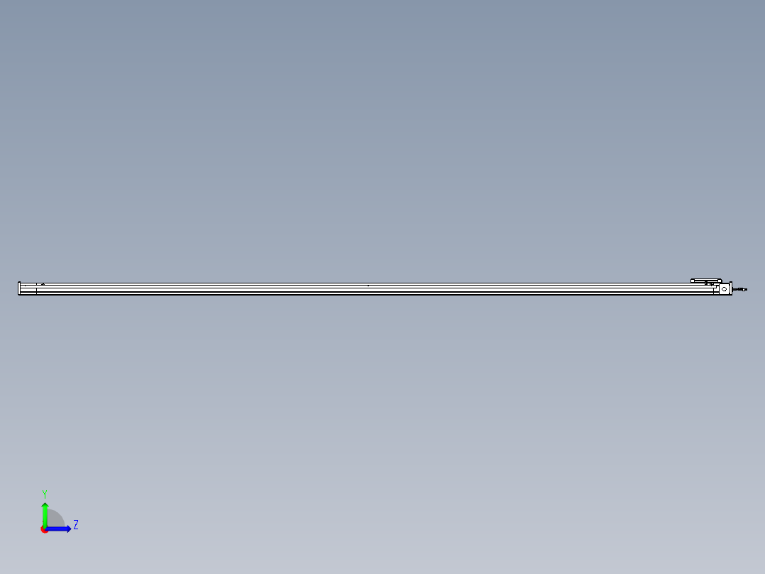 威洛博LB.GB同步带传动--欧规系列LB6A-L130-S3500-BL左视图