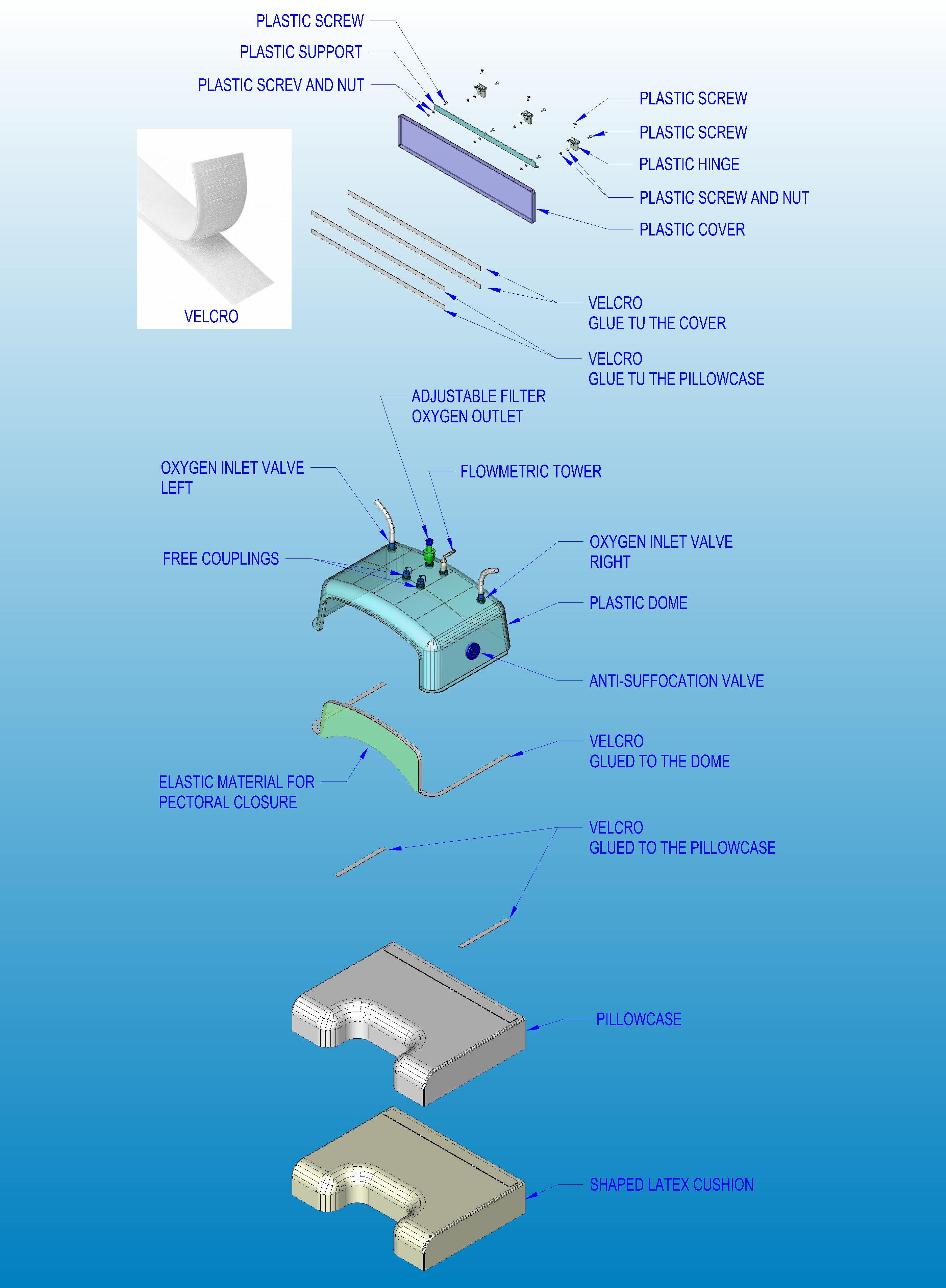 具有持续正气压（持续气道正压）的机械通气