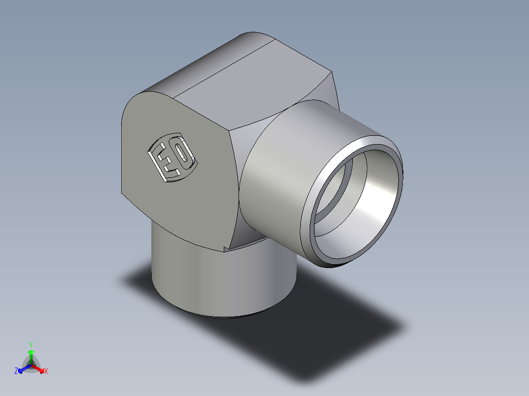 卡套式工业通用硬管接头EO_Union_elbow_W10LLCFX