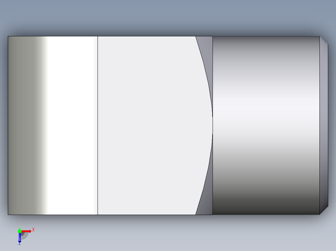 卡套式工业通用硬管接头EO_Union_elbow_W10LLCFX俯视图