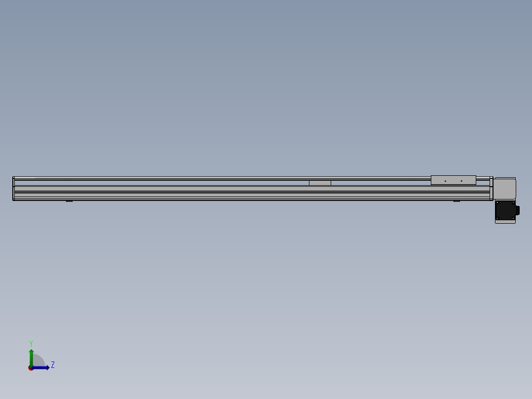 精密模组MT140-L110-1200-RD-M40-C4左视图
