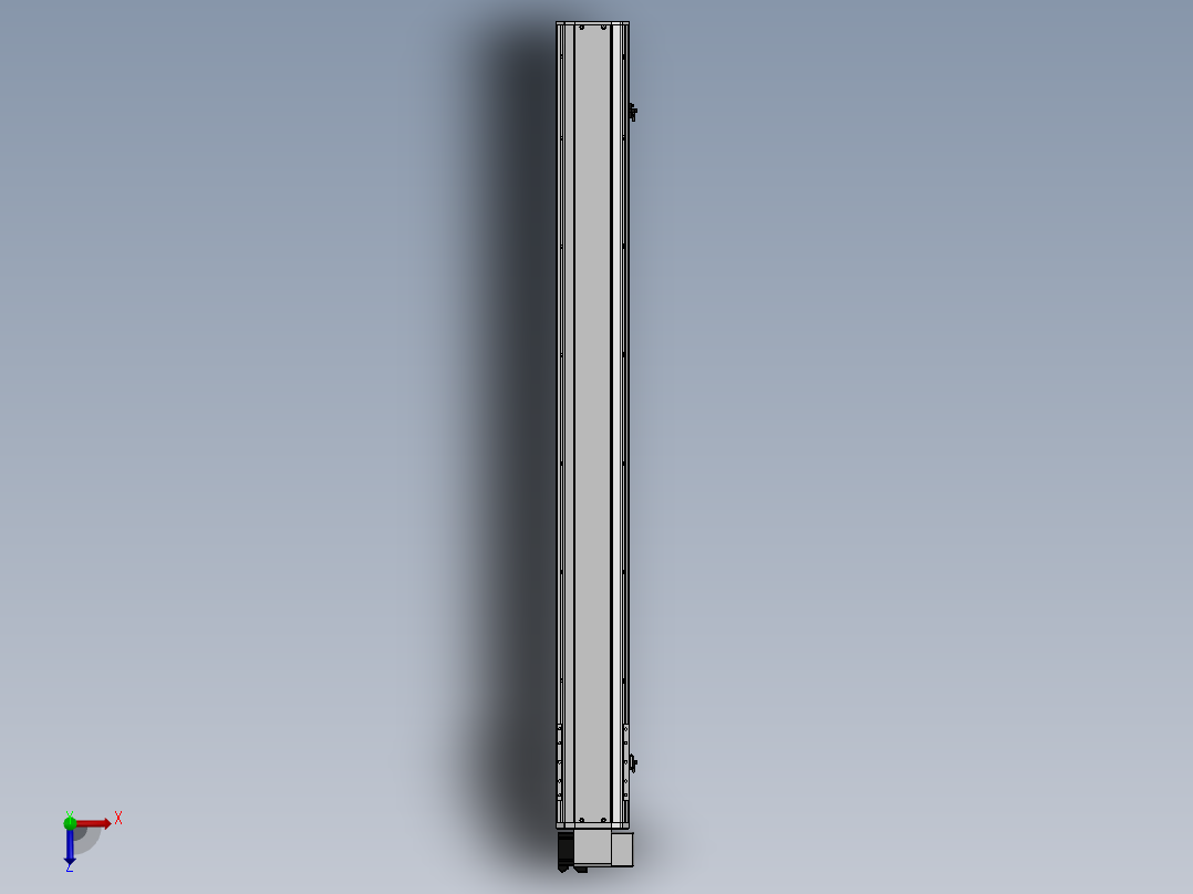 精密模组MT140-L110-1200-RD-M40-C4俯视图