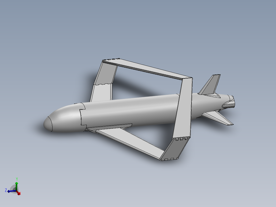 太空<span style='color: red'>飞机</span>模型