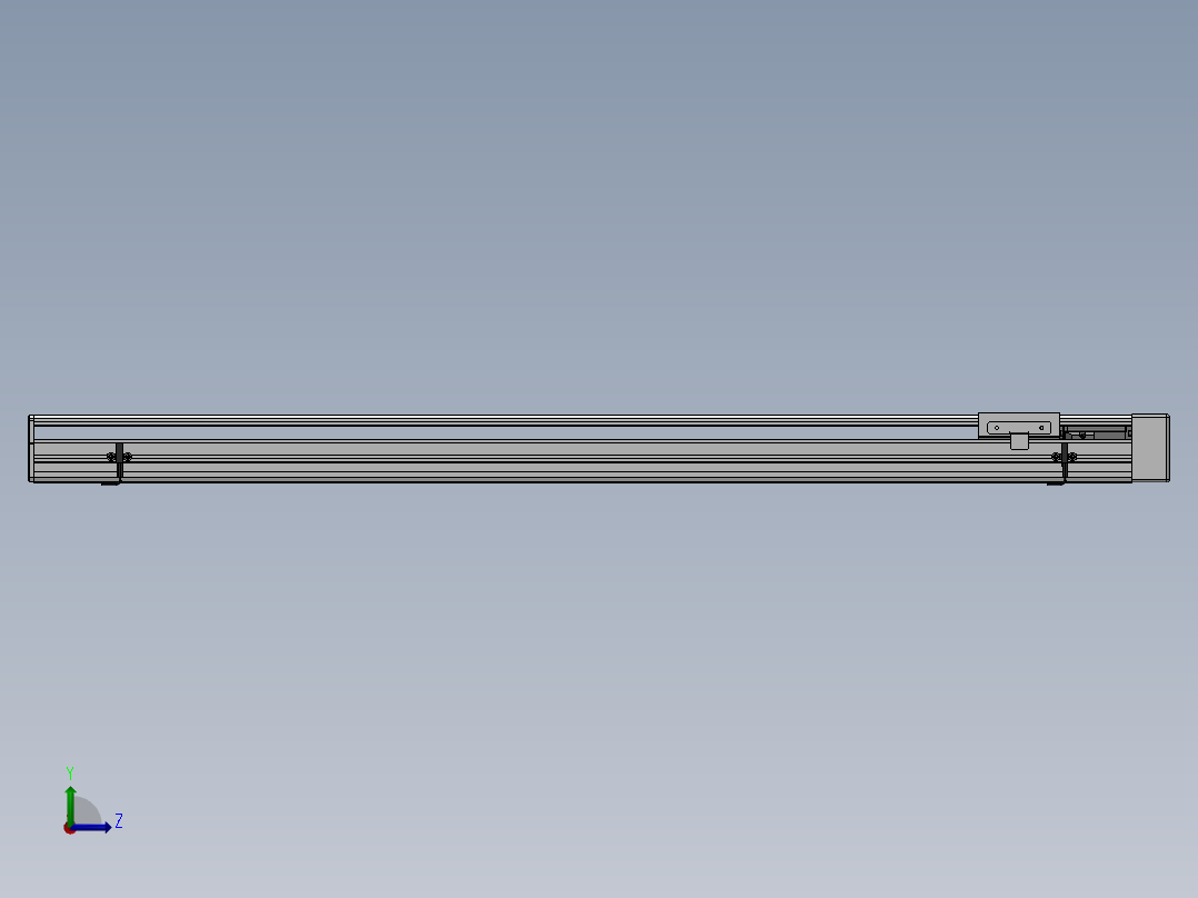 精密模组MY130-T10-1000L-BL-P20B-C4-C左视图