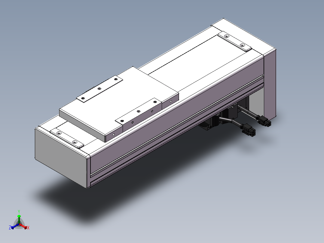 精密模组MC140-L05-150-BM-M200-C4正等轴测图